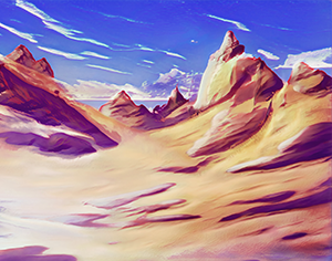 Background: Clear Desert
