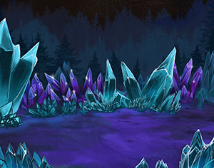Background: Crystal Forest